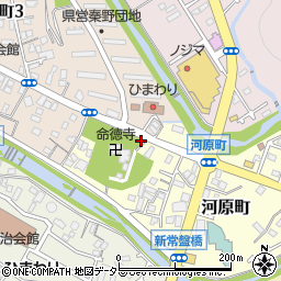 神奈川県秦野市河原町1-13周辺の地図