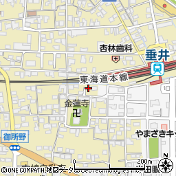 岐阜県不破郡垂井町1612周辺の地図