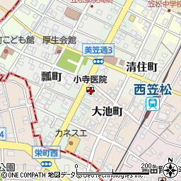小寺医院周辺の地図