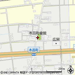岐阜県大垣市木呂町490周辺の地図