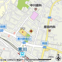 ドラッグセイムス寒川駅前店周辺の地図