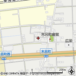 岐阜県大垣市木呂町770周辺の地図