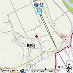 兵庫県養父市堀畑191周辺の地図