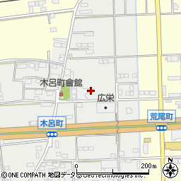 岐阜県大垣市木呂町129-7周辺の地図