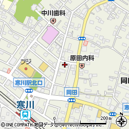 湘南ヤクルト販売株式会社　寒川センター周辺の地図