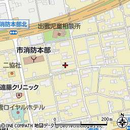 島根県出雲市渡橋町245周辺の地図