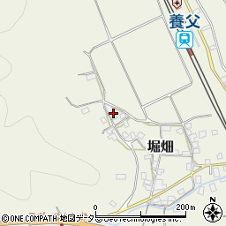 兵庫県養父市堀畑206周辺の地図