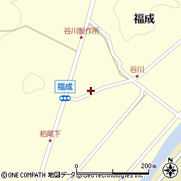 鳥取県西伯郡南部町福成2274周辺の地図