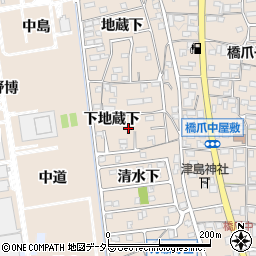 愛知県犬山市橋爪下地蔵下59周辺の地図