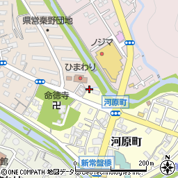 神奈川県秦野市河原町3-2周辺の地図