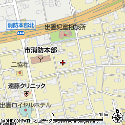 島根県出雲市渡橋町250-1周辺の地図