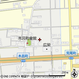 岐阜県大垣市木呂町129周辺の地図