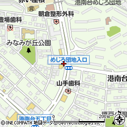 Ａｚ横浜港南店周辺の地図