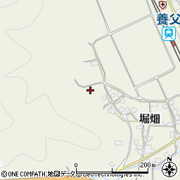兵庫県養父市堀畑263周辺の地図