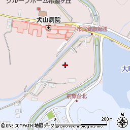 愛知県犬山市塔野地大畔10-93周辺の地図