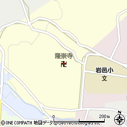 隆崇寺周辺の地図