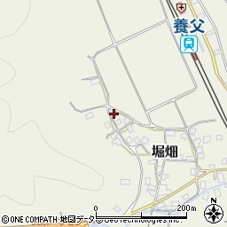 兵庫県養父市堀畑207周辺の地図