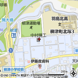 中村精工第２工場周辺の地図