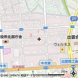 桜内理容院周辺の地図