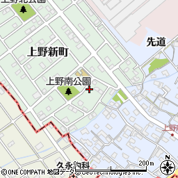 愛知県犬山市上野新町302-1周辺の地図