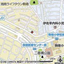 湘南ライフタウン駒寄第三住宅５１号棟周辺の地図