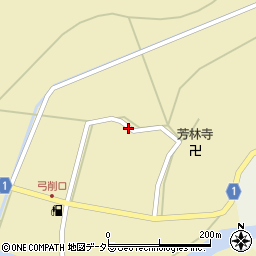 京都府綾部市五津合町西地周辺の地図