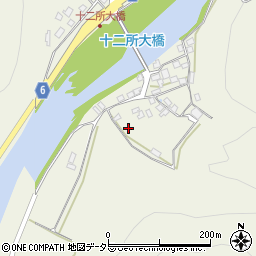 兵庫県養父市十二所1164周辺の地図