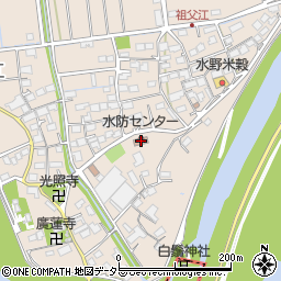 瑞穂市水防センター周辺の地図