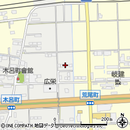 岐阜県大垣市木呂町179-1周辺の地図