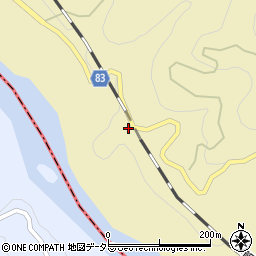 長野県下伊那郡泰阜村5204周辺の地図