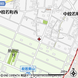 愛知県江南市中般若町西252周辺の地図