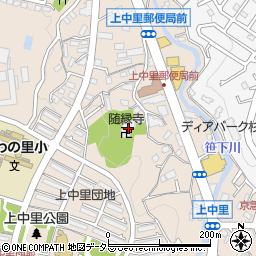 随縁寺周辺の地図