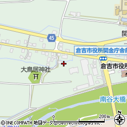 鳥取県倉吉市関金町大鳥居351-2周辺の地図