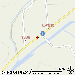 京都府綾部市睦寄町下川原周辺の地図