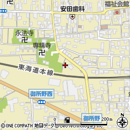 岐阜県不破郡垂井町1452周辺の地図