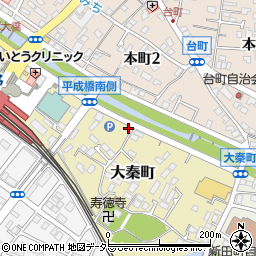 ニッポンレンタカー秦野駅前営業所周辺の地図