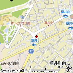 愛知県江南市草井町中204周辺の地図