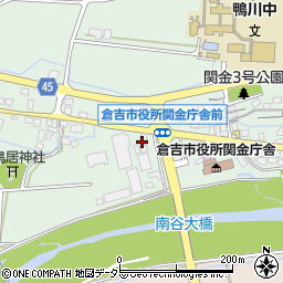ＪＡ鳥取中央関金支所組合員課周辺の地図