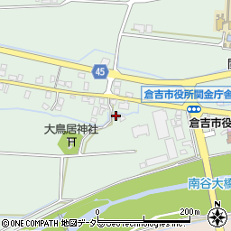 鳥取県倉吉市関金町大鳥居351-3周辺の地図