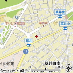 愛知県江南市草井町中215周辺の地図