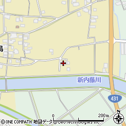 島根県出雲市大社町中荒木1053周辺の地図