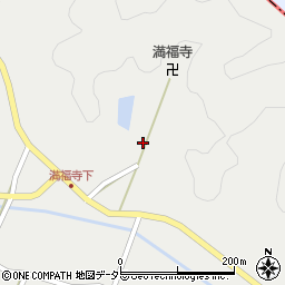 京都府綾部市西坂町宮床周辺の地図
