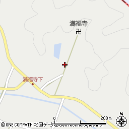 京都府綾部市西坂町（宮床）周辺の地図