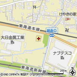 岐阜県不破郡垂井町738-1周辺の地図