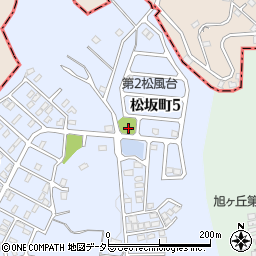 松坂東公園周辺の地図