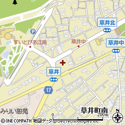 愛知県江南市草井町中201周辺の地図