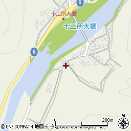 兵庫県養父市十二所1198周辺の地図