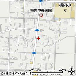 神奈川県平塚市横内3360周辺の地図