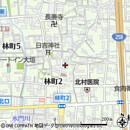 岡田　防水布店周辺の地図