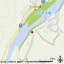 兵庫県養父市十二所1204周辺の地図